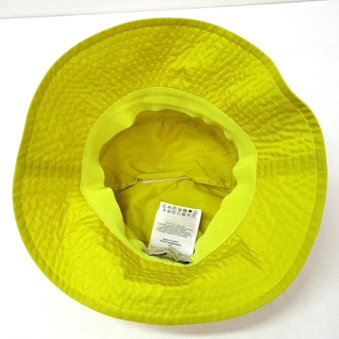 MONCLER Nylon Bucket Hat Yellow Size S