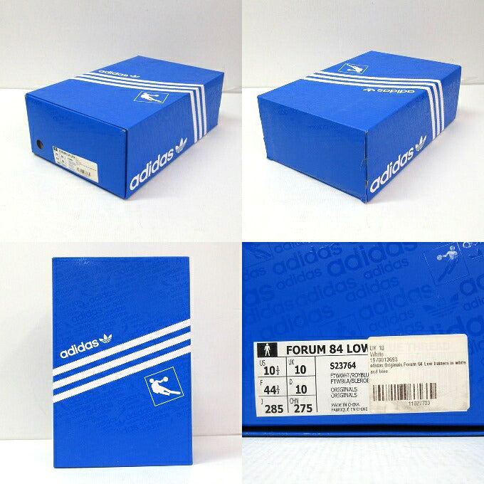 FORUM 84 LOW Sneakers Off White Blue Size 28.5cm