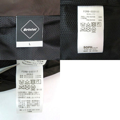F.C.R.B Jazzy Sport Long Tail Warm Up Jacket Brown Size L