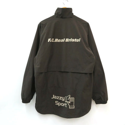 F.C.R.B Jazzy Sport Long Tail Warm Up Jacket Brown Size L