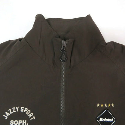 F.C.R.B Jazzy Sport Long Tail Warm Up Jacket Brown Size L
