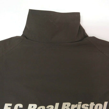 F.C.R.B Jazzy Sport Long Tail Warm Up Jacket Brown Size L