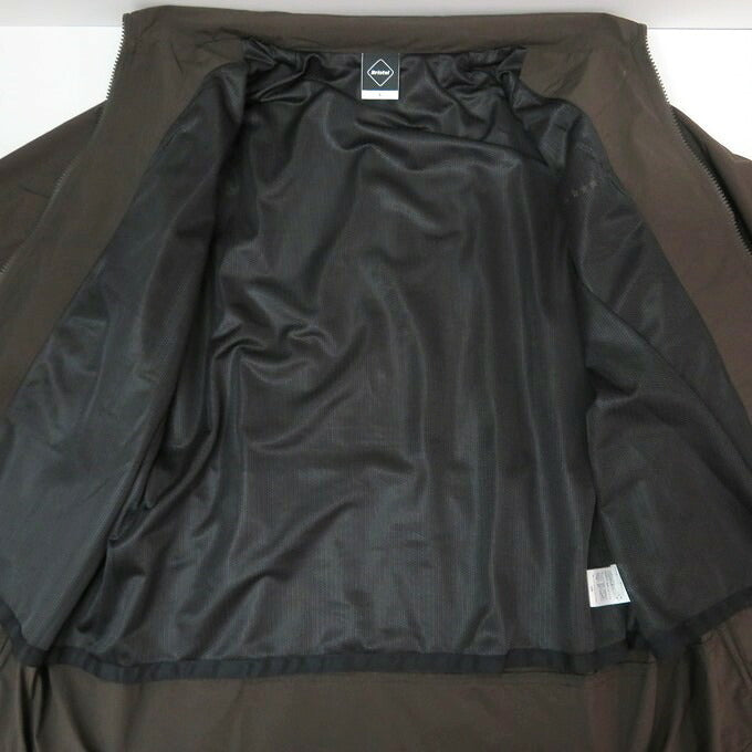 F.C.R.B Jazzy Sport Long Tail Warm Up Jacket Brown Size L