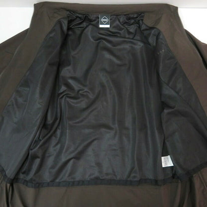 F.C.R.B Jazzy Sport Long Tail Warm Up Jacket Brown Size L