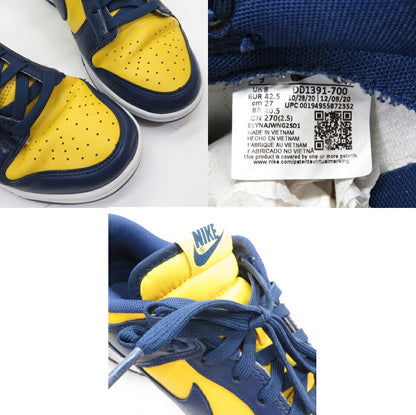 NIKE DUNK LOW RETRO "MICHIGAN" Sneakers Varsity Maize