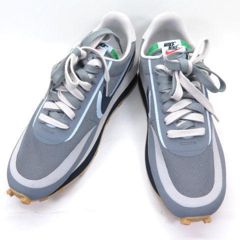 CLOT x Sacai x Nike LD Waffle Sneakers Cool Grey