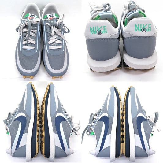 CLOT x Sacai x Nike LD Waffle Sneakers Cool Grey