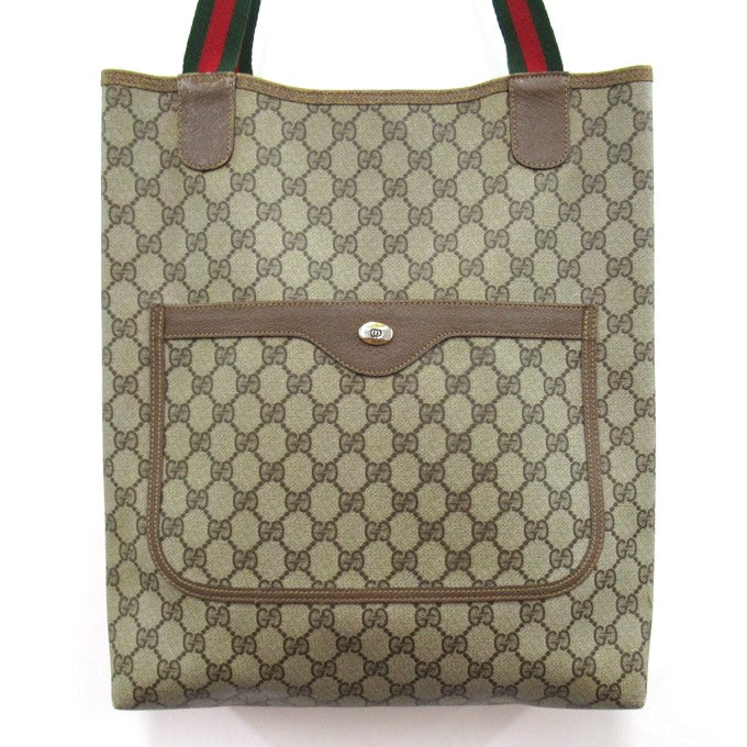 OLD GUCCI Accessory Collection 80s GG Tote Bag Size ONE SIZE