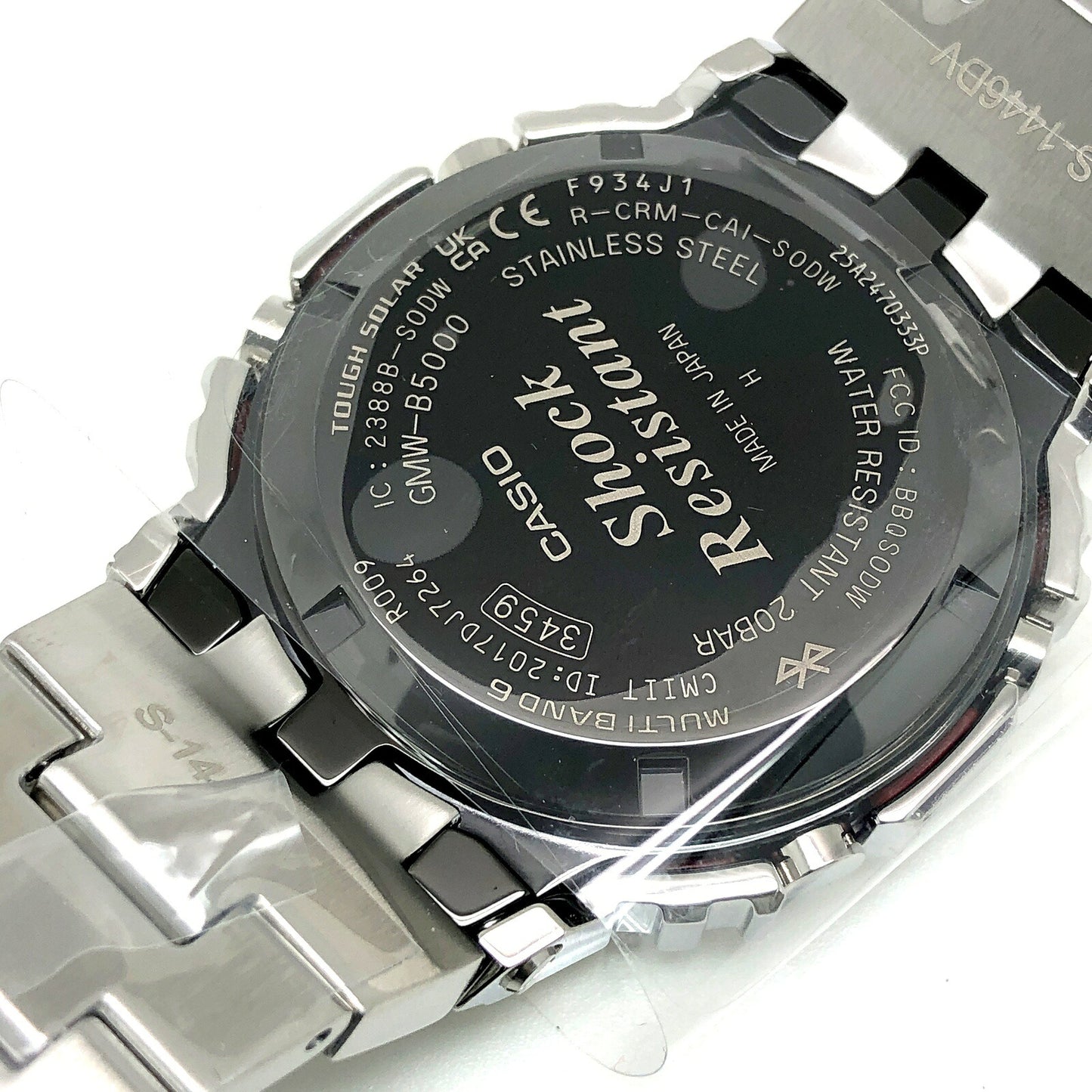 G-SHOCK GMW-B5000D-1 Full Metal Solar Watch Size ONE SIZE