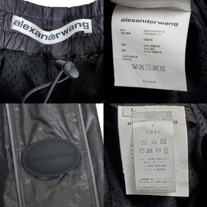 alexanderwang Nylon Track Pants Black Sweatpants Size L