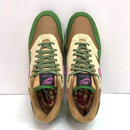 NH Nike Air Max 1 Treeline Bordeaux Sneakers Size 28.5cm