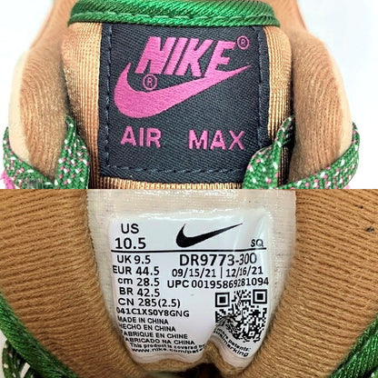 NH Nike Air Max 1 Treeline Bordeaux Sneakers Size 28.5cm