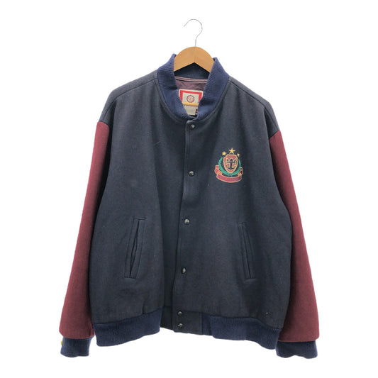CG APPAREL 80s USA Made Wool Award Jacket Size XXL