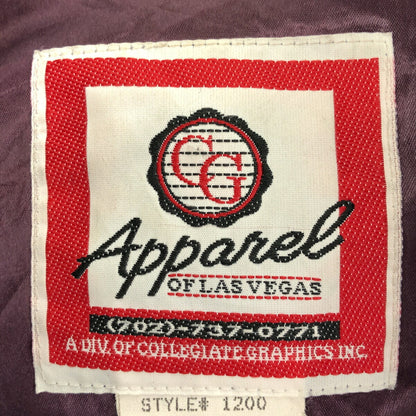 CG APPAREL 80s USA Made Wool Award Jacket Size XXL