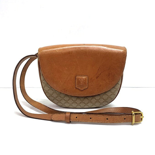 CELINE Macadam Pattern PVC Leather Bag Multi Size ONE SIZE