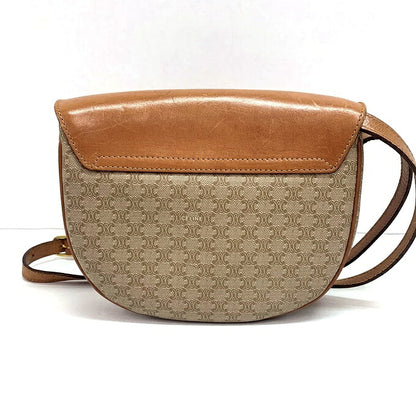 CELINE Macadam Pattern PVC Leather Bag Multi Size ONE SIZE
