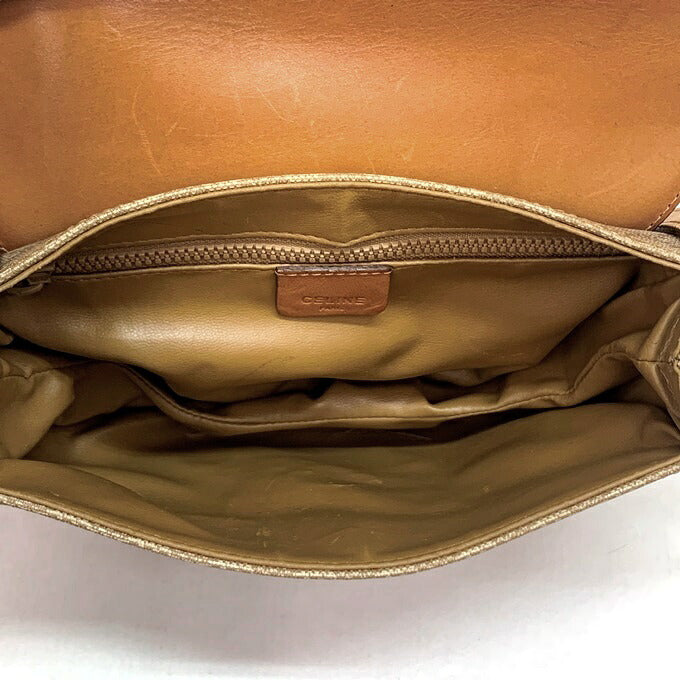 CELINE Macadam Pattern PVC Leather Bag Multi Size ONE SIZE