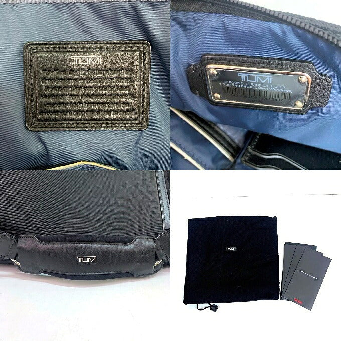 TUMI Black Shoulder Duffel Bag Size ONE SIZE