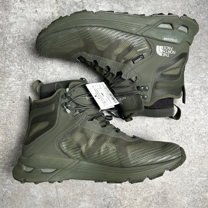 THE NORTH FACE Slow Memory Hike Mid Sneakers Green Size 25.5
