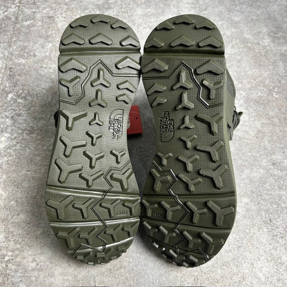 THE NORTH FACE Slow Memory Hike Mid Sneakers Green Size 25.5