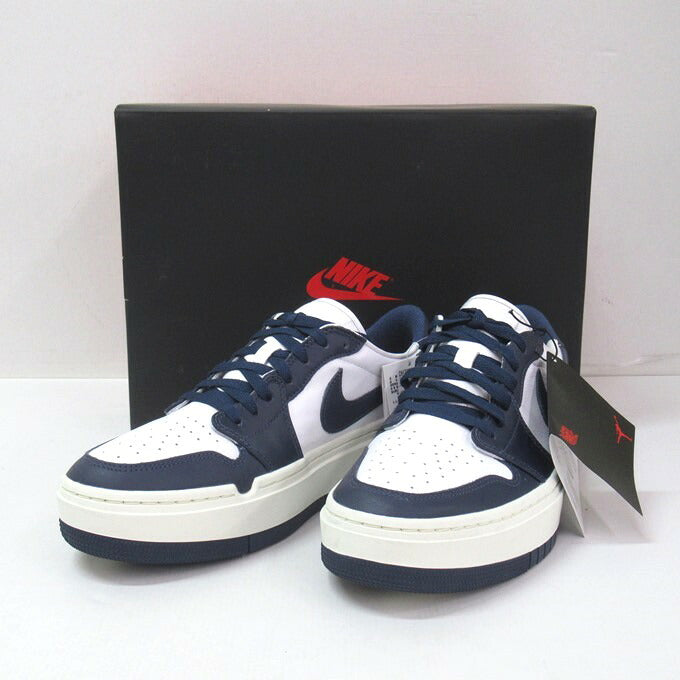 NIKE WMNS Air Jordan 1 Elevate Low Sneakers Navy Size 28.5cm