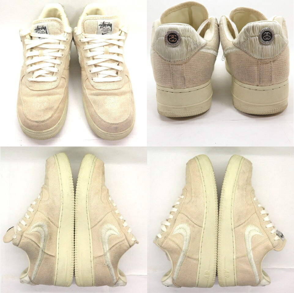 NIKE AIR FORCE 1 LOW "STUSSY" Sneakers Fossil Beige