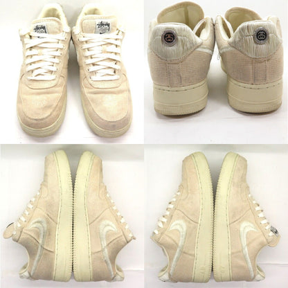 NIKE AIR FORCE 1 LOW "STUSSY" Sneakers Fossil Beige
