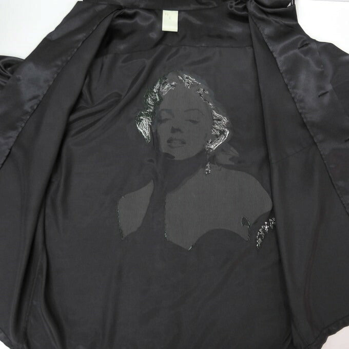 N.HOOLYWOOD Marilyn Monroe Print Open Collar Shirt Size L