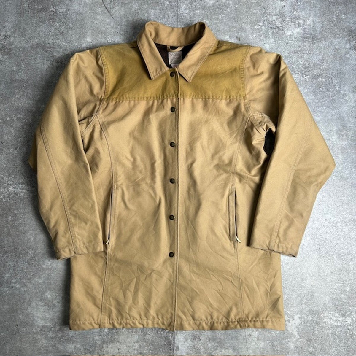 FILSON Waxed Cotton York Switch USA Made Coat Size XL