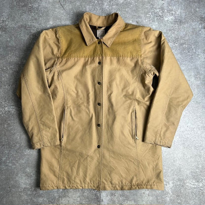 FILSON Waxed Cotton York Switch USA Made Coat Size XL