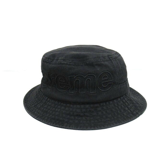 SUPREME 23SS Outline Crusher Hat Black Size ONE SIZE