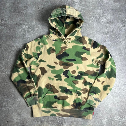 Supreme 20SS Overdyed Camouflage Pullover Hoodie Size M