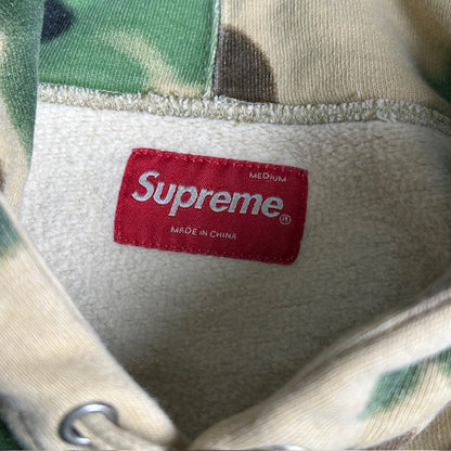 Supreme 20SS Overdyed Camouflage Pullover Hoodie Size M