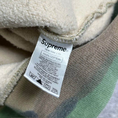 Supreme 20SS Overdyed Camouflage Pullover Hoodie Size M