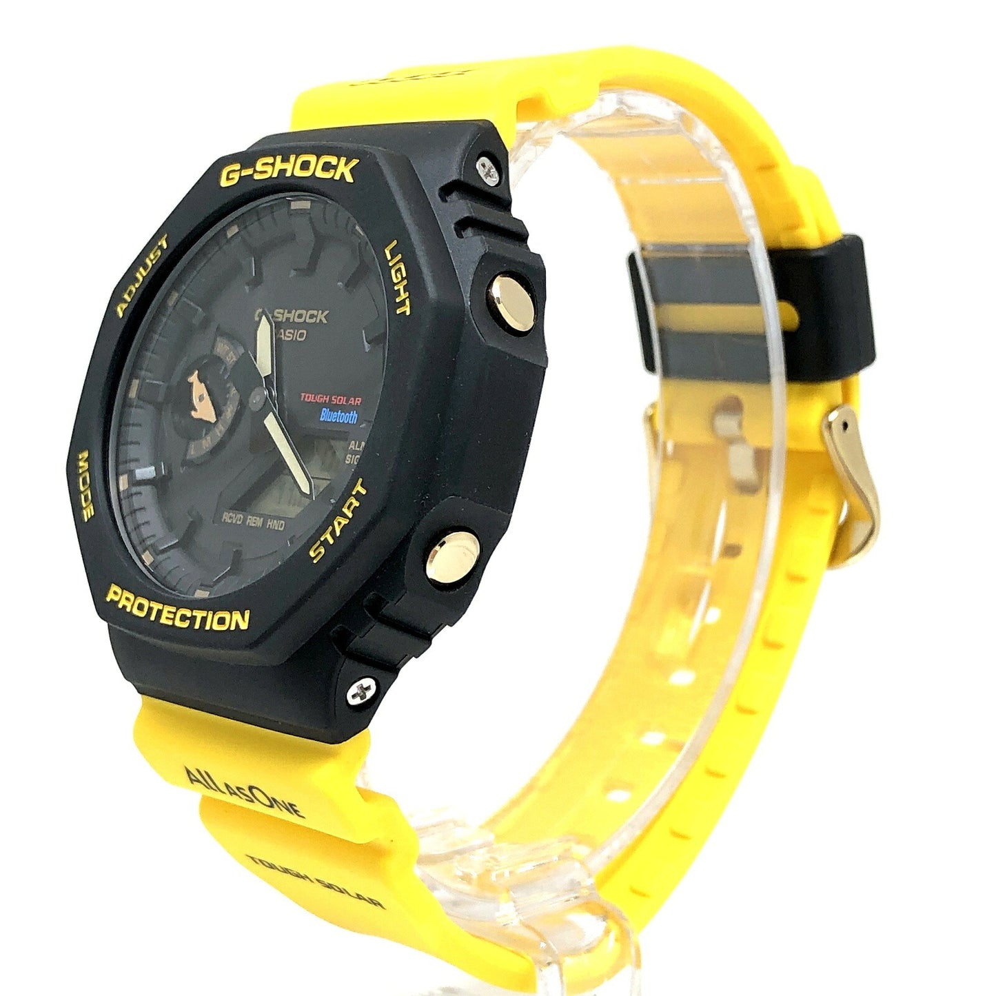 G-SHOCK CASIO GA-B2100K-9A Watch Black/Yellow Size ONE SIZE