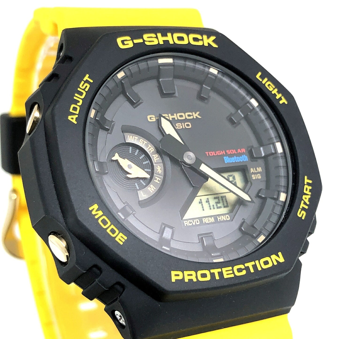 G-SHOCK CASIO GA-B2100K-9A Watch Black/Yellow Size ONE SIZE