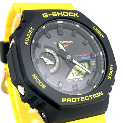 G-SHOCK CASIO GA-B2100K-9A Watch Black/Yellow Size ONE SIZE