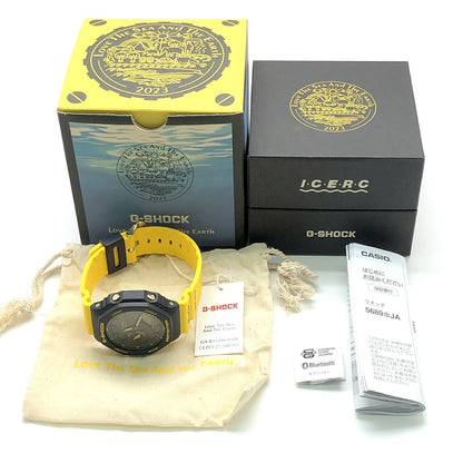 G-SHOCK CASIO GA-B2100K-9A Watch Black/Yellow Size ONE SIZE
