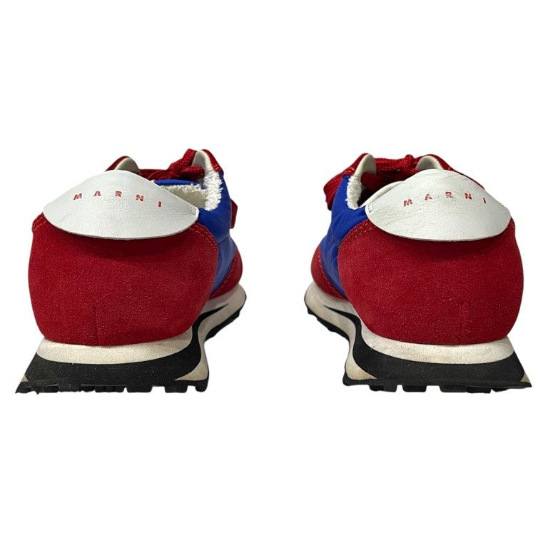 MARNI Nylon Suede Chunky Sole Low Sneakers Multi Size EU 41
