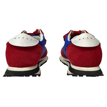 MARNI Nylon Suede Chunky Sole Low Sneakers Multi Size EU 41