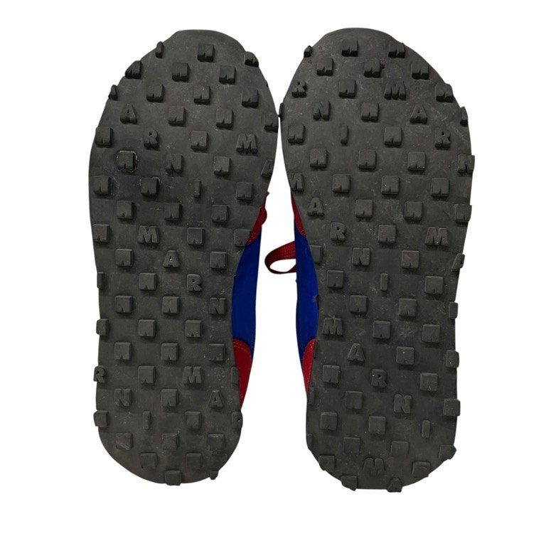 MARNI Nylon Suede Chunky Sole Low Sneakers Multi Size EU 41
