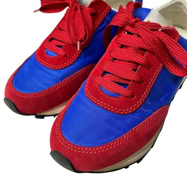 MARNI Nylon Suede Chunky Sole Low Sneakers Multi Size EU 41