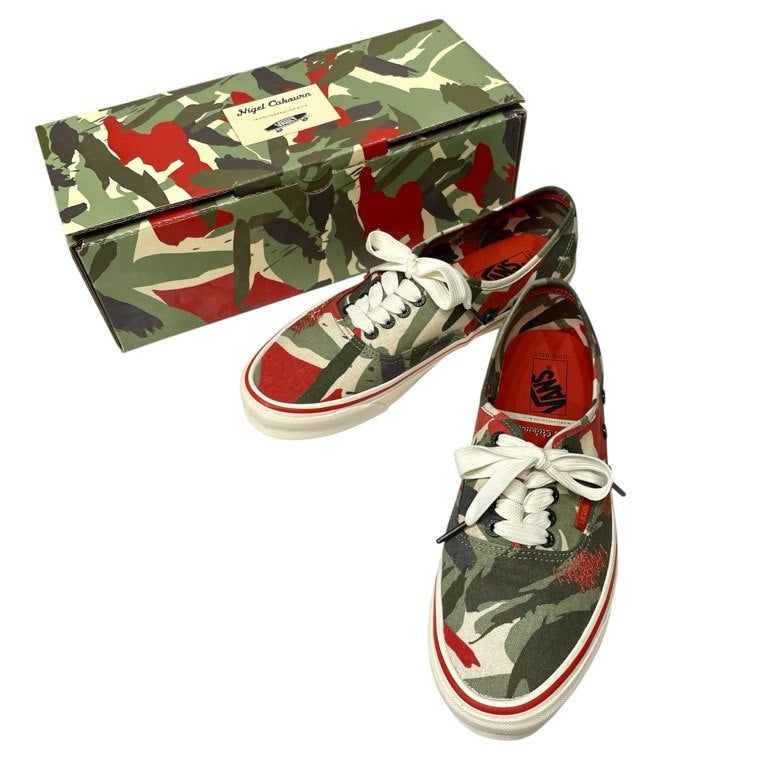 Nigel Cabourn x Vans Vault 21AW Authentic Sneakers Size 29