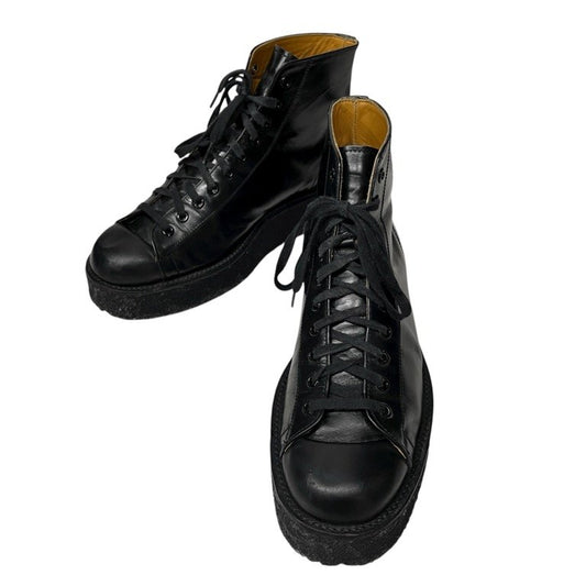 REGULATION Yohji Yamamoto MEN Leather Boots Black Size 2