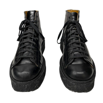 REGULATION Yohji Yamamoto MEN Leather Boots Black Size 2