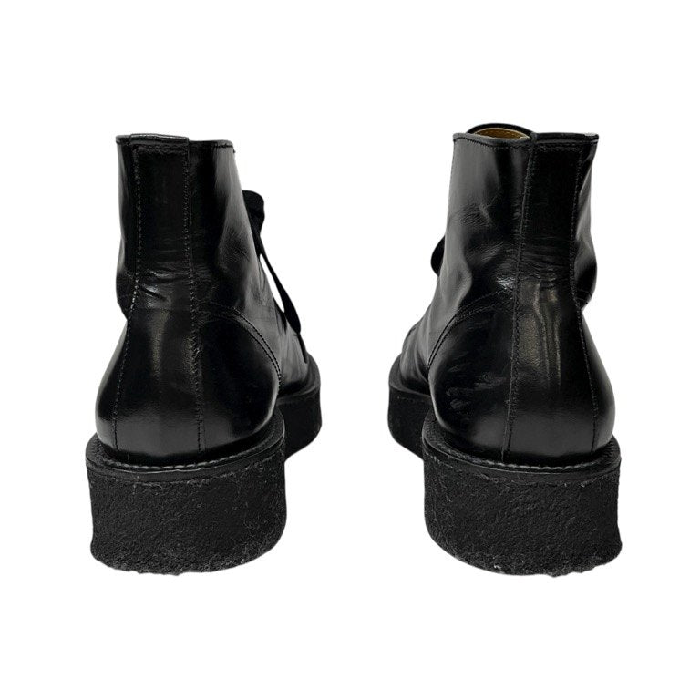REGULATION Yohji Yamamoto MEN Leather Boots Black Size 2