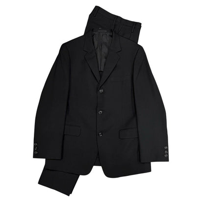 Archive Yohji Yamamoto Pour Homme Wool Suit Black Size 2