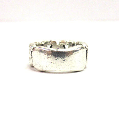 DEAL DESIGN Five Horseshoe Silver Ring Size ONE SIZE