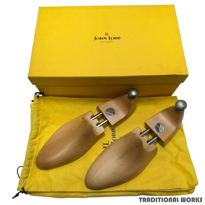 JOHN LOBB Willium II Double Monk Parisian Brown Boots Size 8E
