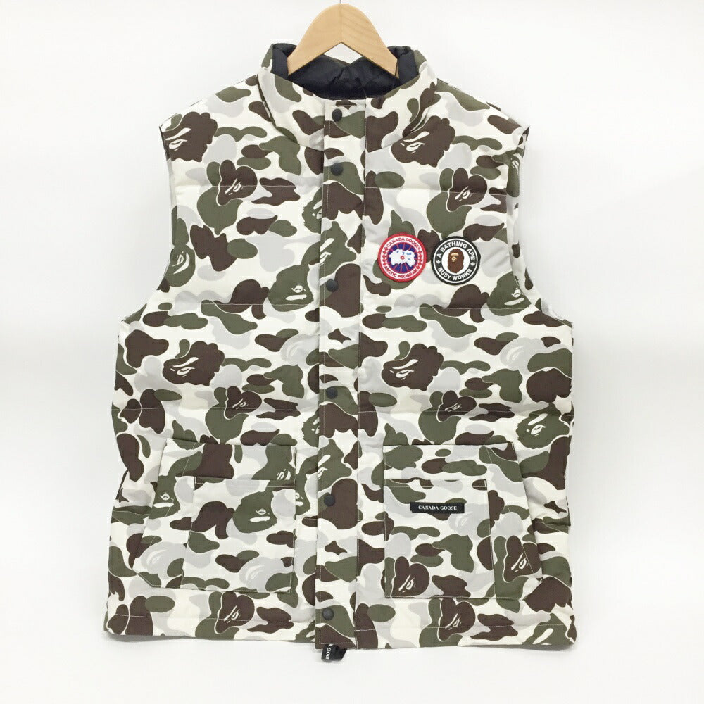 A BATHING APE x CANADA GOOSE ABC Camo Vest Size XL